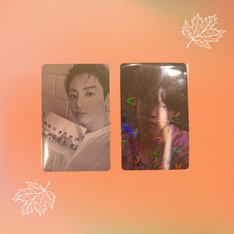 [READY STOCK] PC/Photocard BTS PROOF Jungkook Standard Std Ver. & Jimin Holo JPFC Japan Fanclub