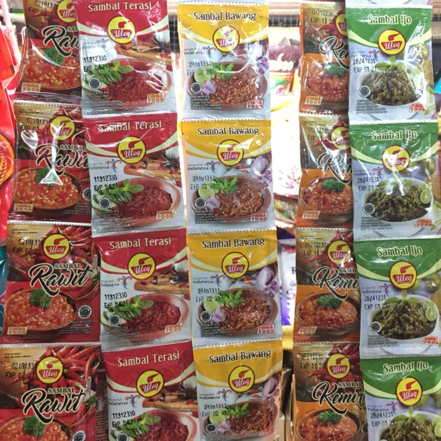 

Sambal sachets