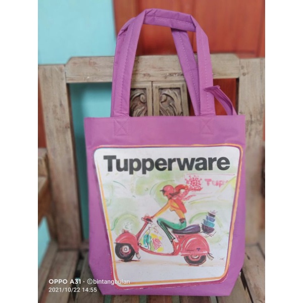 paper bag Tupperware/tas Tupperware