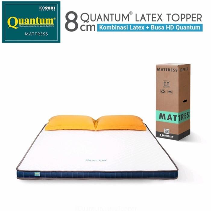 Quantum Latex Topper 90x200 cm Mattress Topper Kasur in the Box