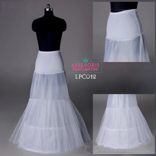 [PRODUK TERLARIS] ROK NGEMBANG PETTICOAT PANJANG PETIKUT KAWAT HIGH QUALITY LPC012