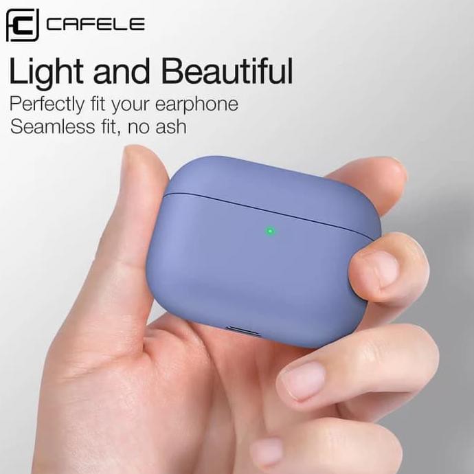 CAFELE ORIGINAL SILICONE SOFT CASE FOR AIRPODS PRO 3 AIRPOD PRO 3 - HITAM