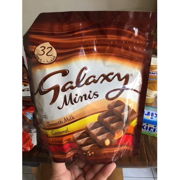 [FAMILY PACK] galaxy minis chocolate mix 32pc, coklat arab, cokelat