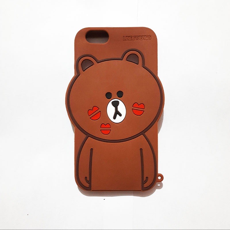 Silikon 3D karakter OPPO A39 / A57 Silikon boneka lucu pelindung hp case tebal karet softcase lentur