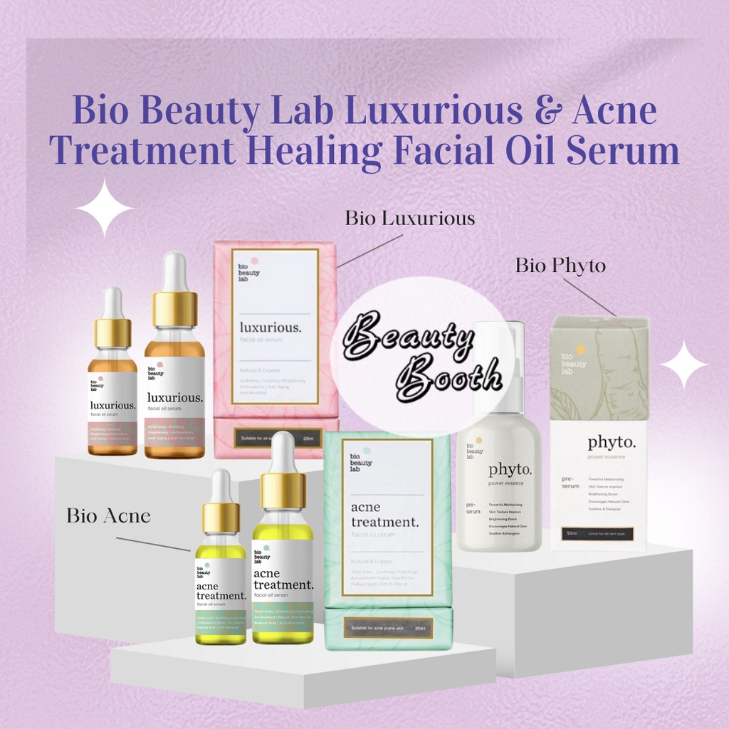 Bio Beauty Lab Luxurious | Acne Treatment Healing Facial Oil Serum | Bio Beauty Lab Essence