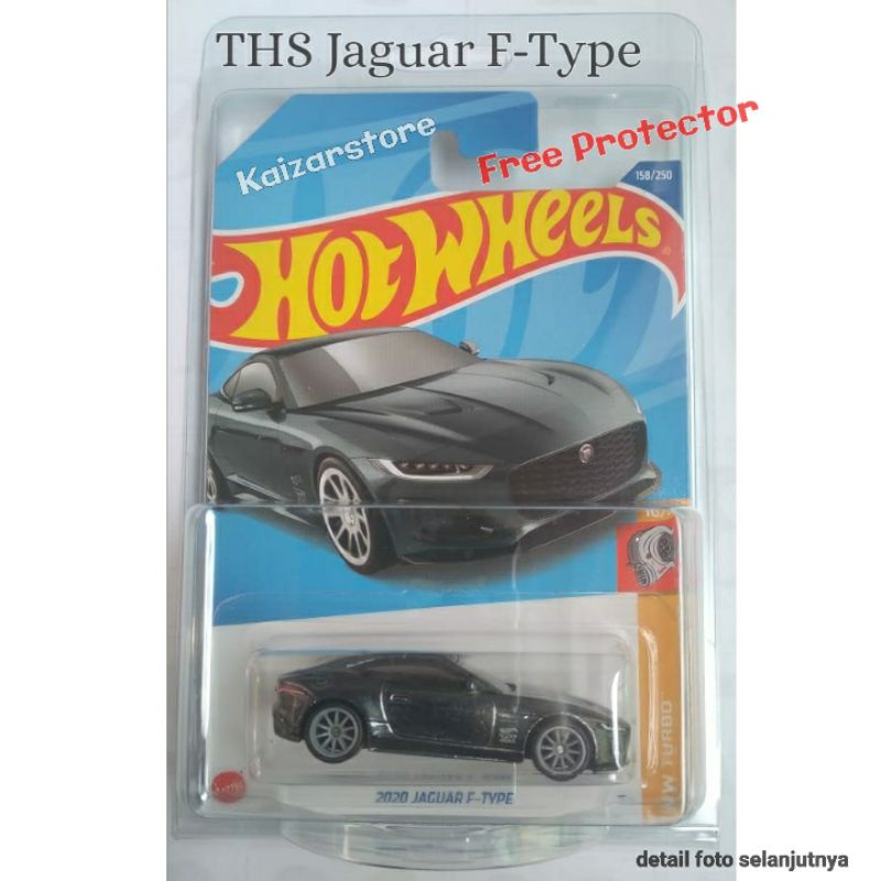Hotwheels THS 2020 JAGUAR F TYPE Hot Wheels Super Treasure Hunt tahun 2022 Free Protector Murah