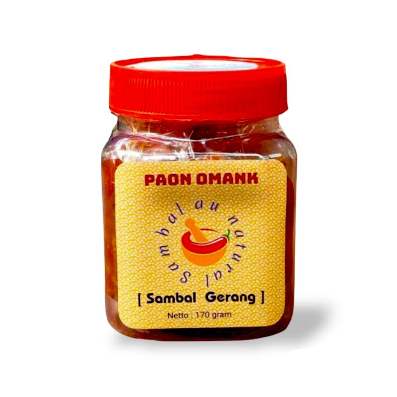 

sambal ikan teri kacang pedas gurih 200 gram gross - sambel ikan teri kacang tanah khas bali
