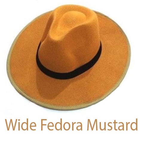 TOPI FEDORA DAUN LEBAR PANAMA PANTAI