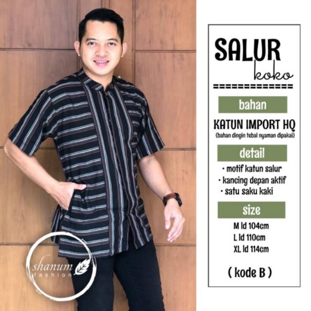 SALUR KOKO PRIA KATUN IMPORT HQ