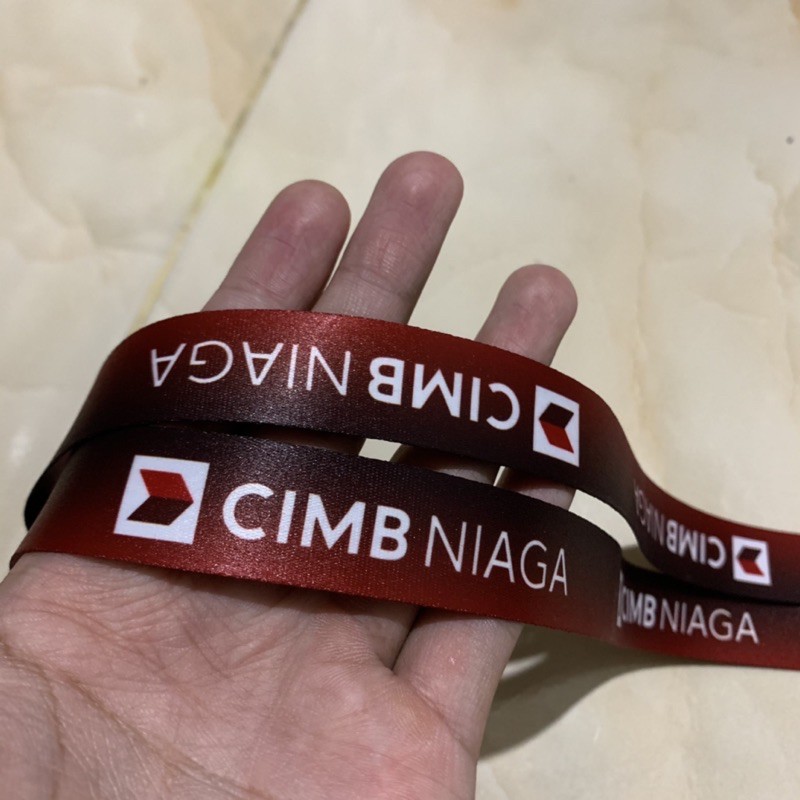 

TALI LANYARD CIMB NIAGA BANK BISA SATUAN