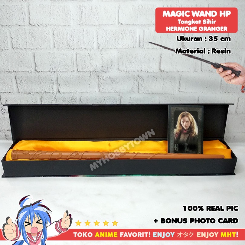 Tongkat Sihir Harry Potter : Hermione Granger Cosplay Magic Wand Gryffindor Hogwarts