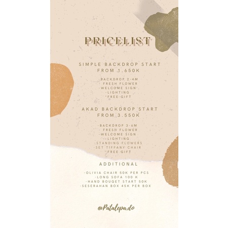 Dekorasi Lamaran Bunga Asli