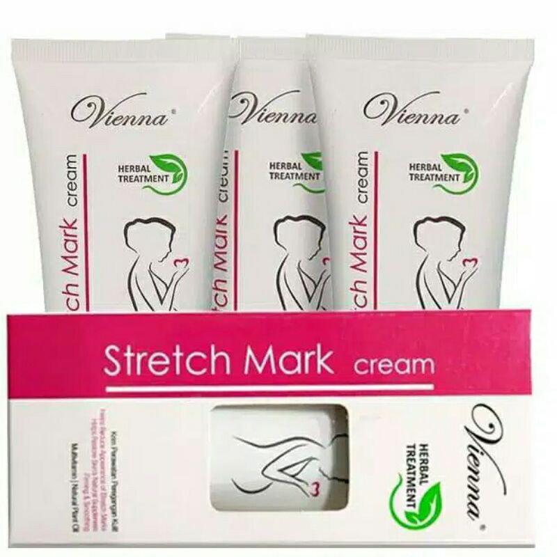[ORI] Vienna Stretch Mark Cream Anti Selulit &amp; Stretchmarks Cocok untuk Semua Jenis Kulit - BPOM 80ml