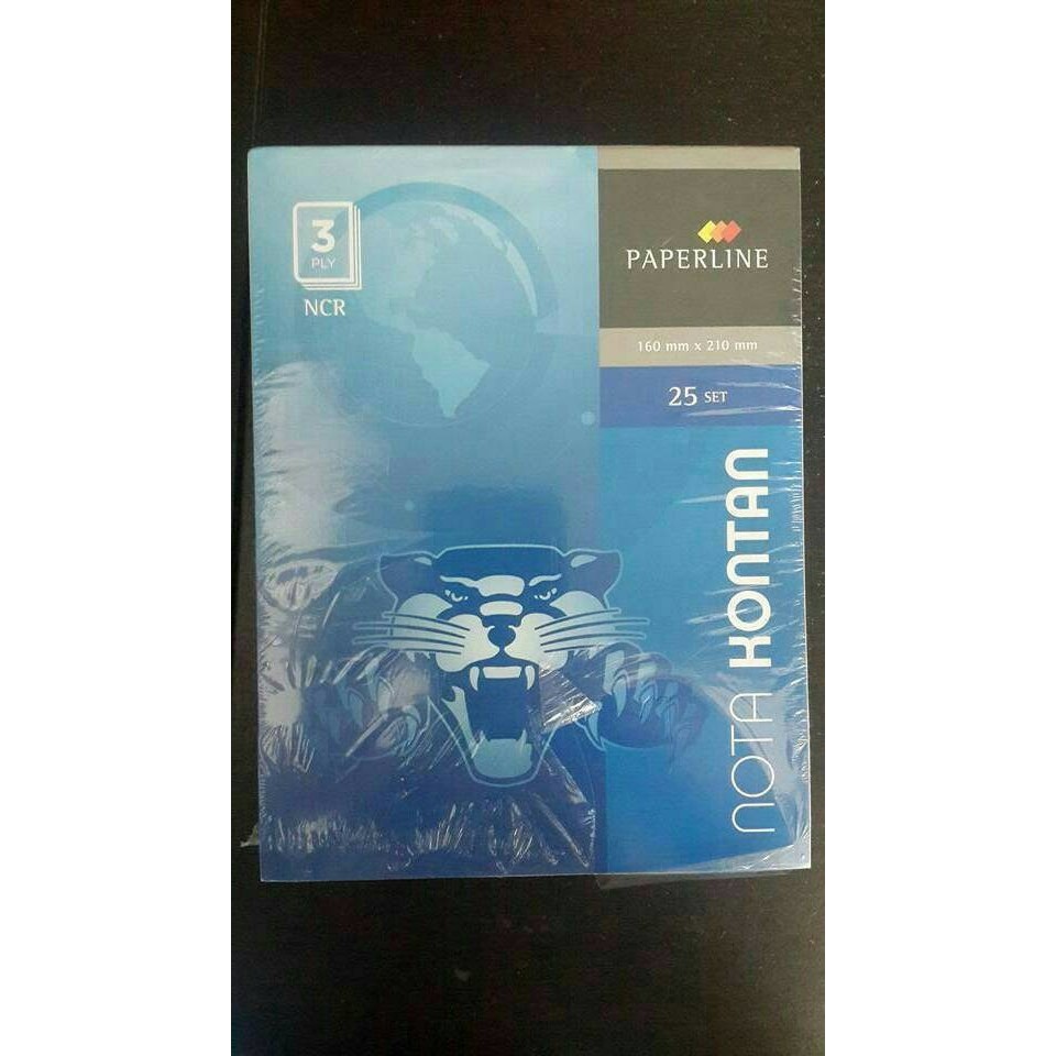 

Nota kontan Besar 3 ply / 3 rangkap Paperline