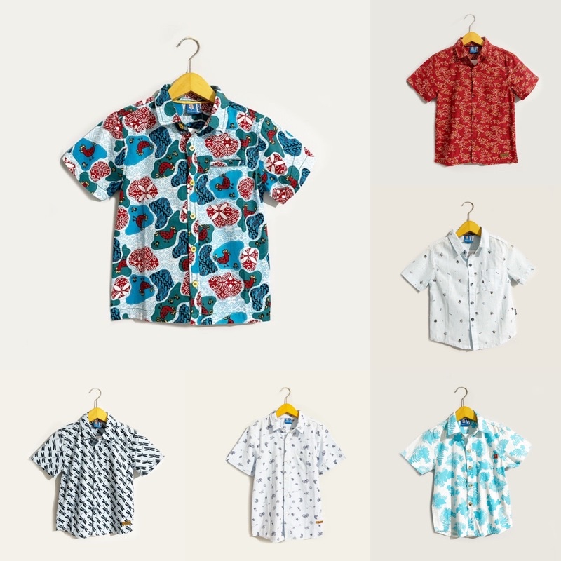 Kemeja anak laki laki popeye