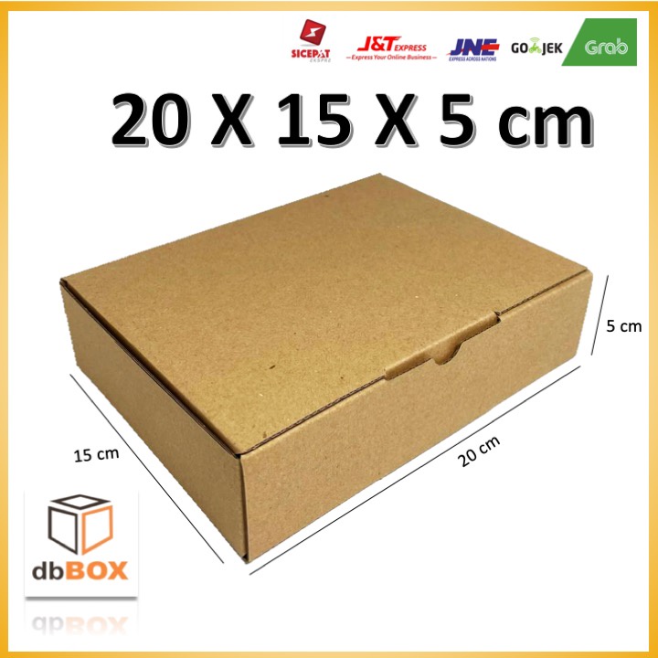 

Kardus 20x15x5 cm | Box Die Cut dan Easy Usage | Box Kue Tart & Snack