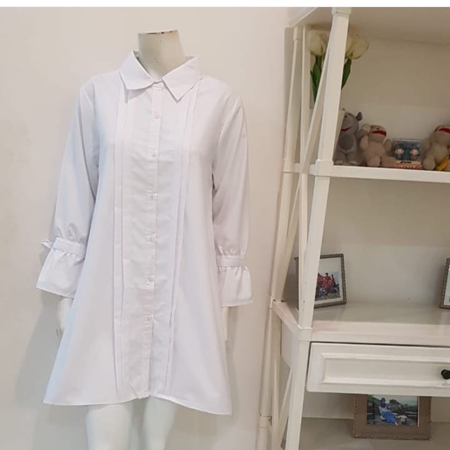 Tunik kemeja kerah by edness kayla