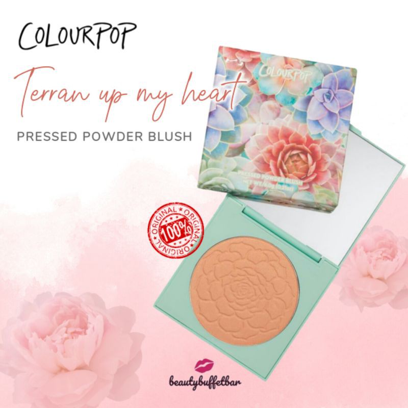 Jual Colourpop Terran Up My Heart Pressed Powder Blush