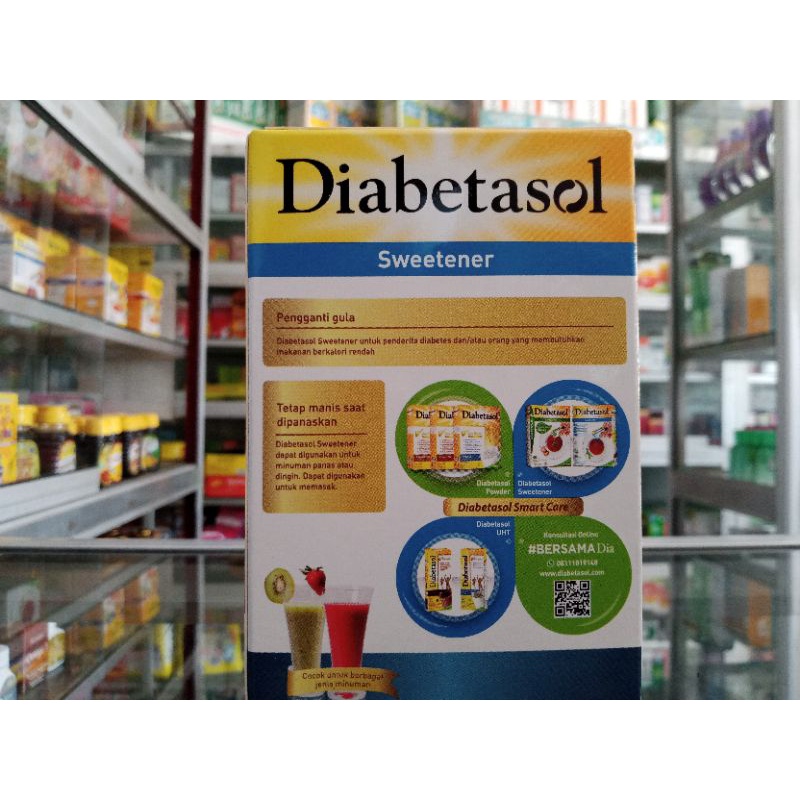 DIABETASOL SWEETENER @25 SACHET ED 06/2024