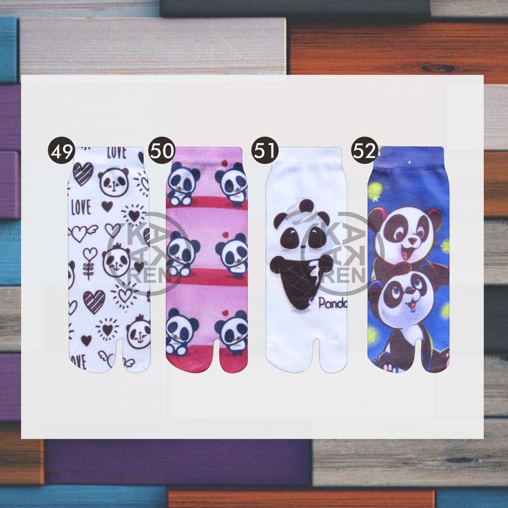 Kaos Kaki Jempol Anak Printing Karakter Unicorn, Hello Kitty, Panda C