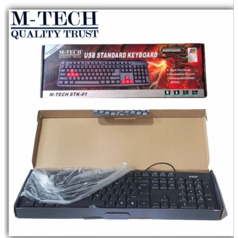 KEYBOARD USB STK 01 L/ KEYBOARD STANDARD FOR PC