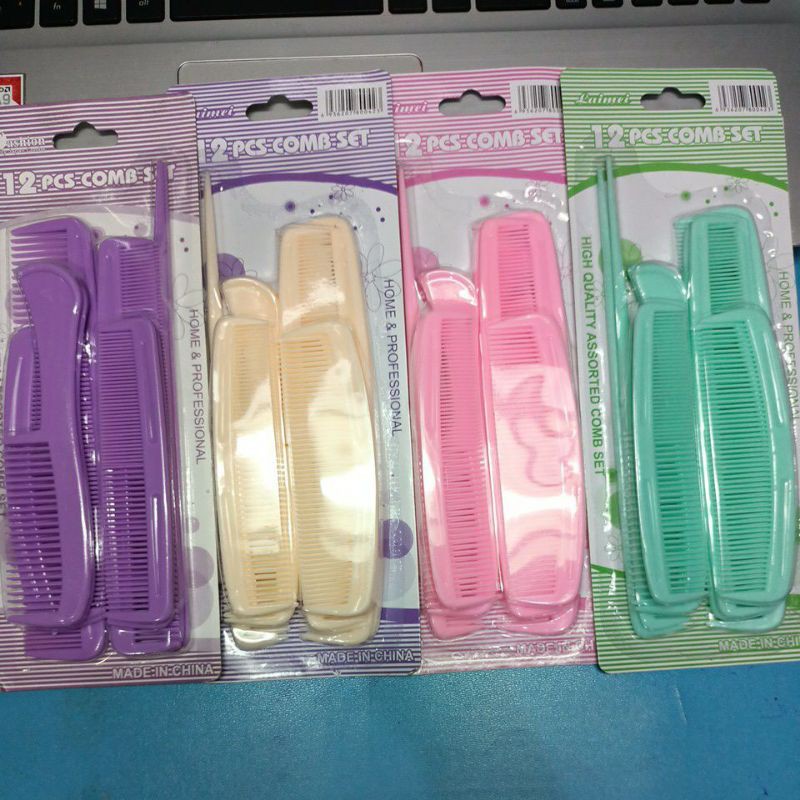 SET SISIR RAMBUT 12 IN 1 BERBAGAI MACAM MODEL SISIR