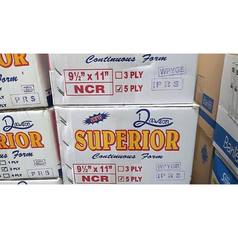 

Continues Form / Kertas Computer 5 Ply PRS : 2