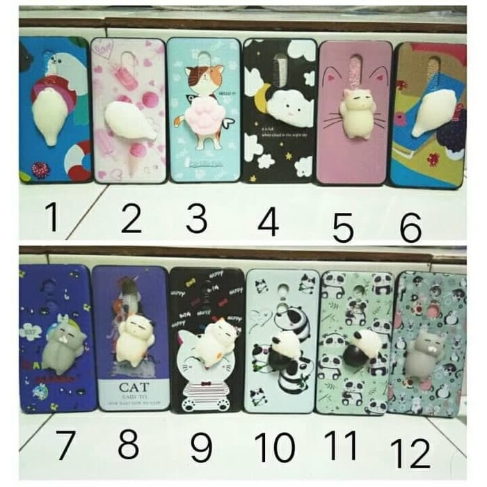 Squishy Case Xiaomi Redmi Note 4 / Note 4x /Softsheel Embos Karakter