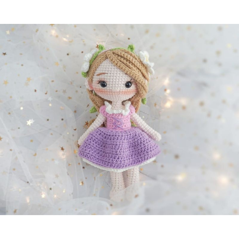 Boneka Rajut Amigurumi Disney Rapunzel