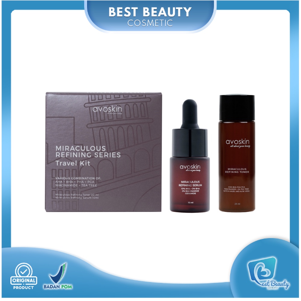 ★ BB ★ AVOSKIN Miraculous Refining Series Travel Kit