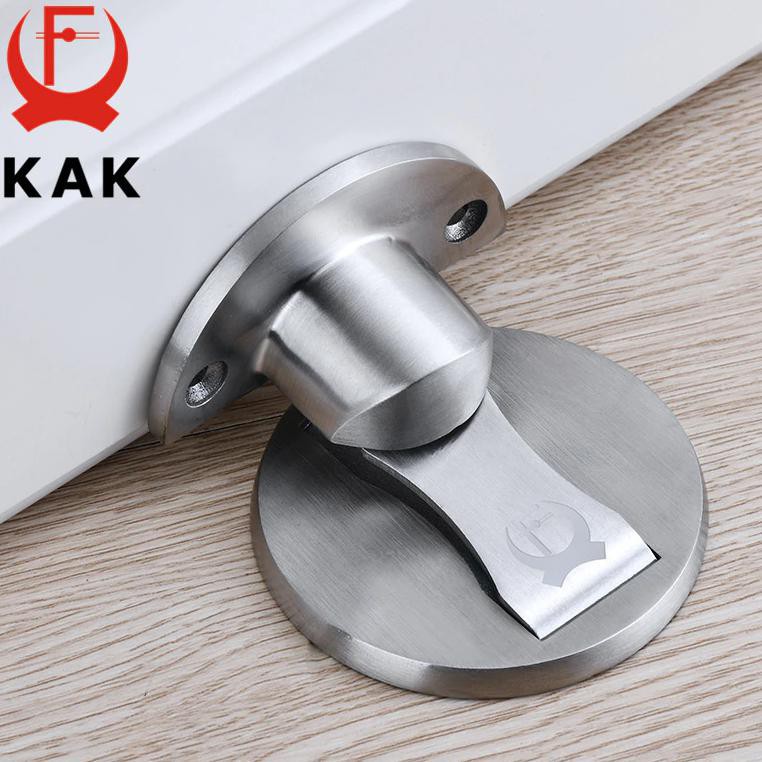 Grab Medan Penahan Pintu Anti-Collision Magnetic Door Stopper - KAK-883 KAK Silver