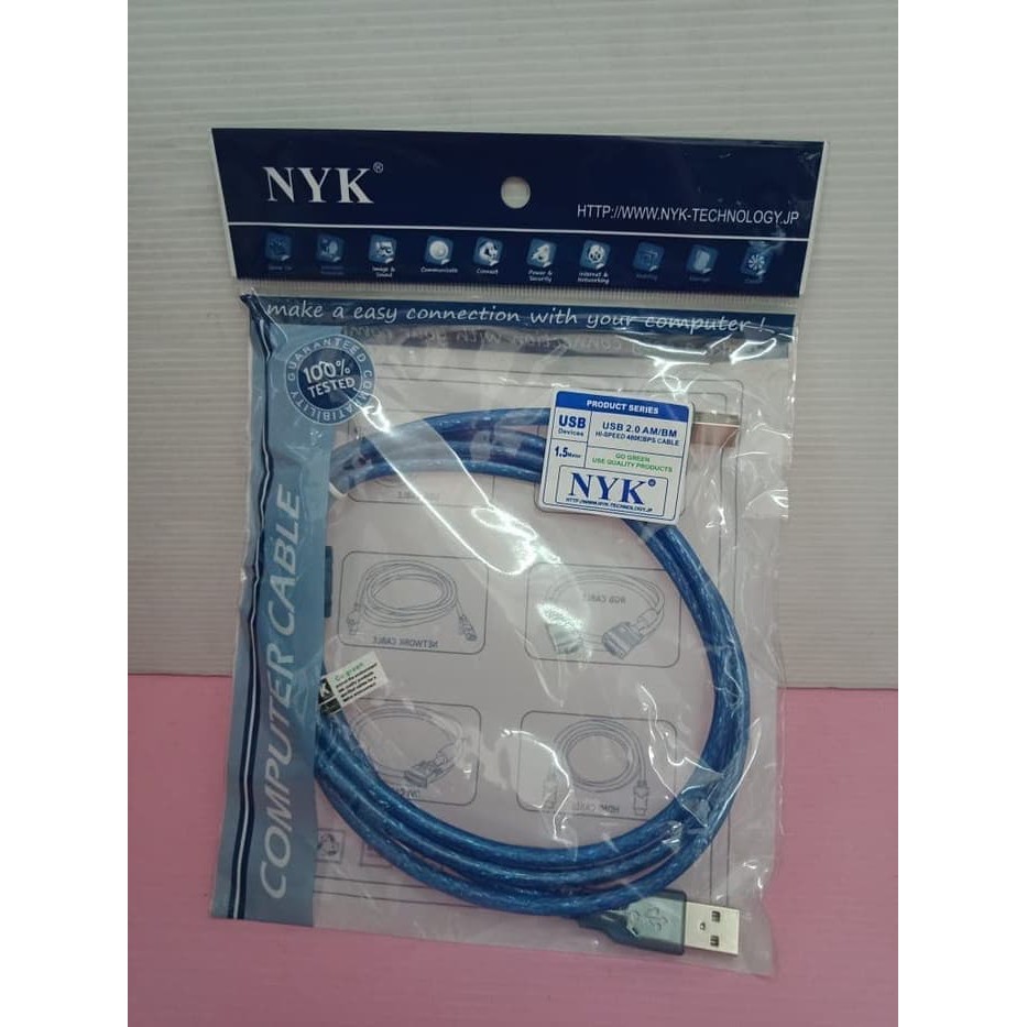 Kabel USB Extension NYK 1,5Meter | Kabel USB to USB 1.5M