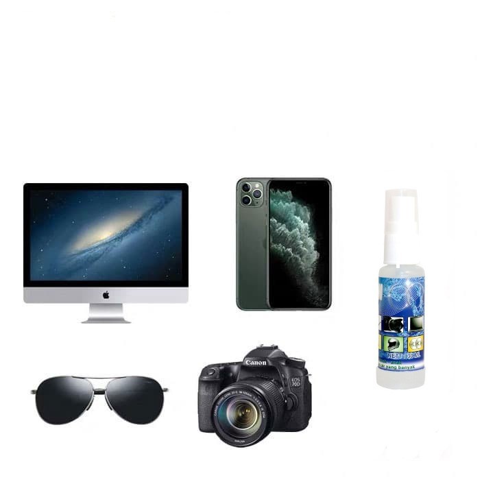 Mushto Pembersih Lensa / Air Pembersih Lensa serbaguna / Lens Cleaner 60ml