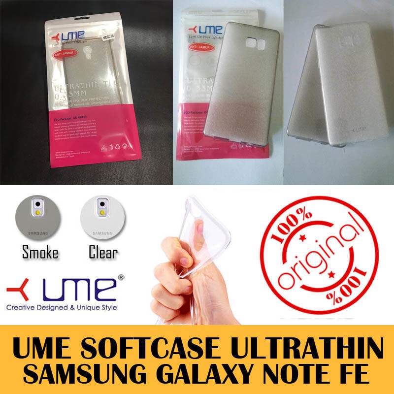 Ume Softcase Samsung Galaxy Note FE Note 7 Case TPU Silikon Ultrathin