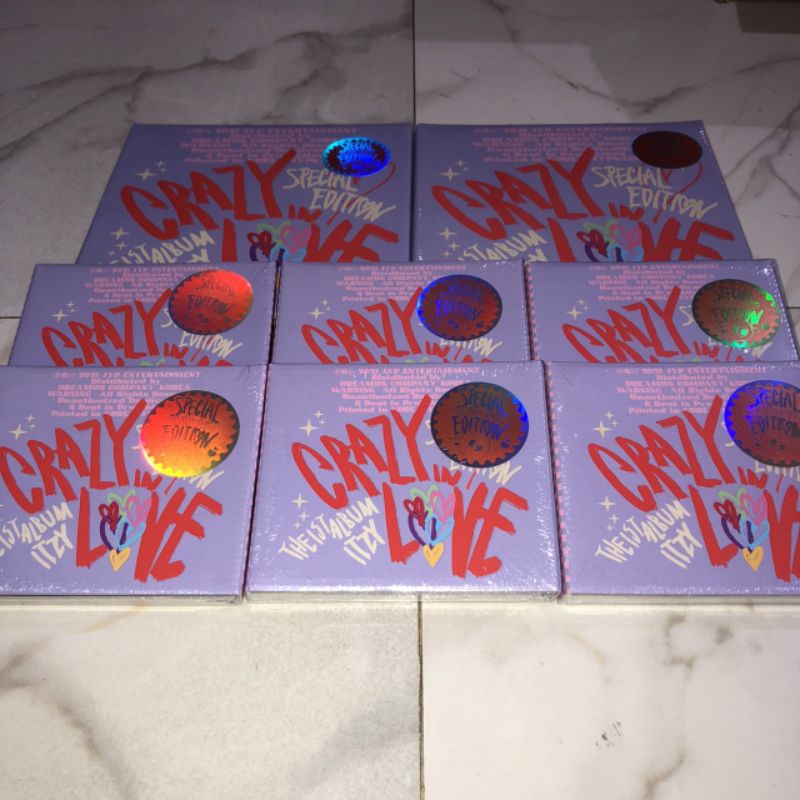 ITZY SPECIAL EDITION CRAZY IN LOVE JEWEL PHOTOBOOK SE