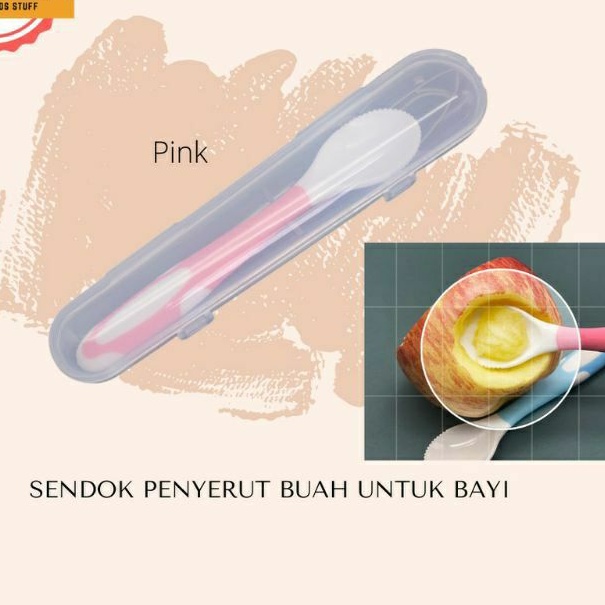 Sendok SERUT buah bayi sendok makan bayi alat mpasi