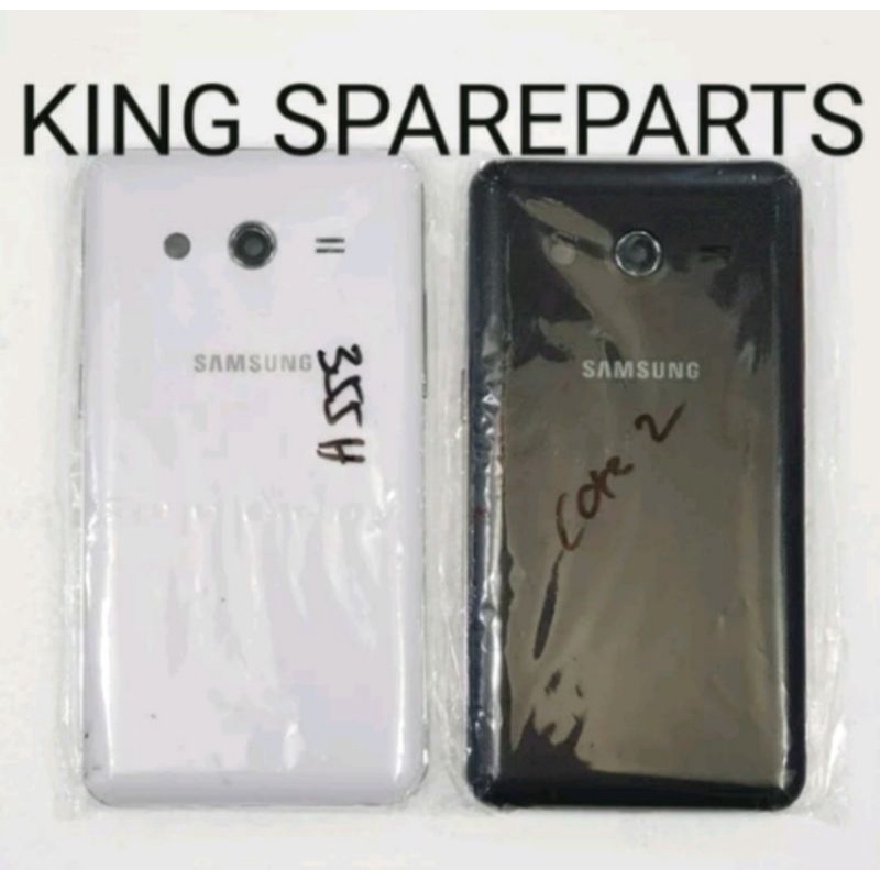 CASING HOUSING FULLSET TUTUP BELAKANG SAMSUNG GALAXY CORE 2 G355 G355H ORIGINAL