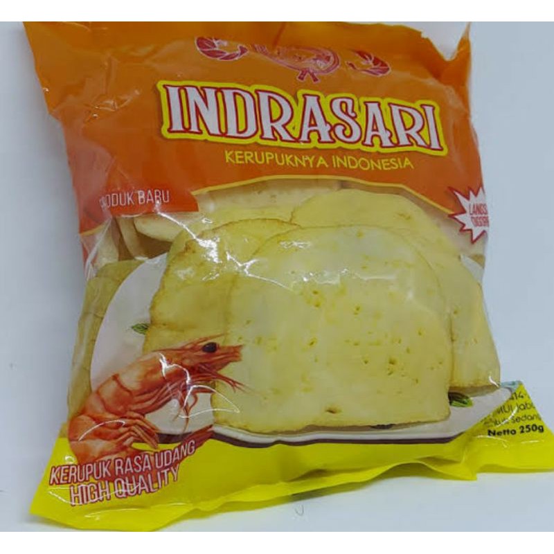 

Kerupuk Udang Indrasari LEBAR 250gr