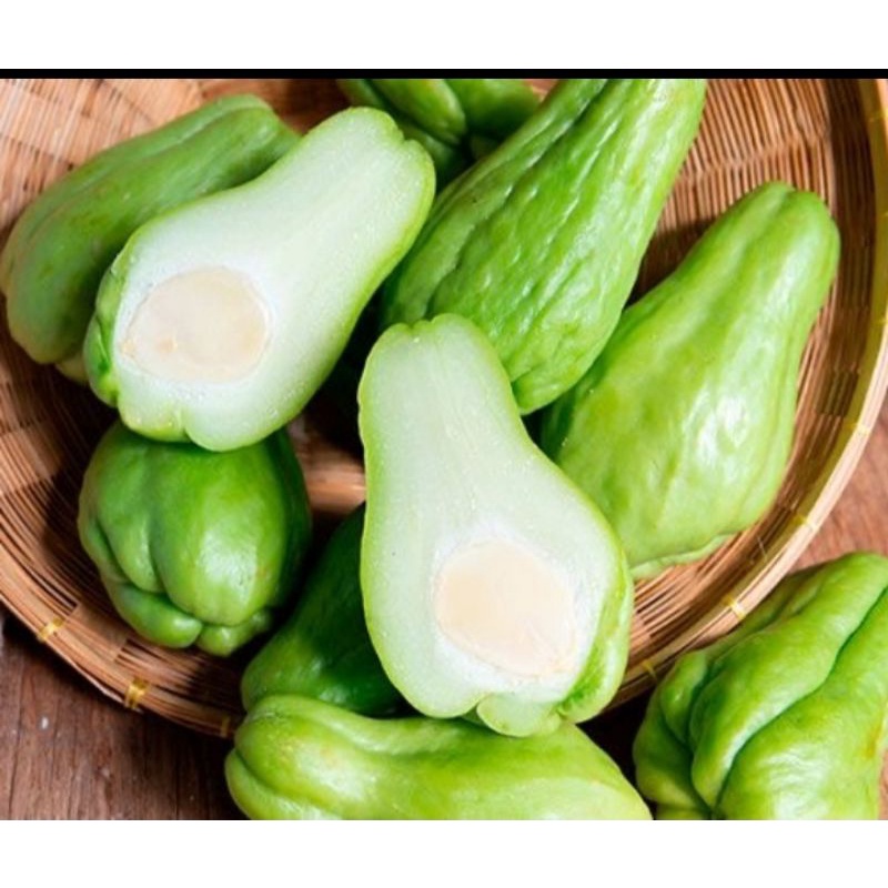 

sayur labu siam segar