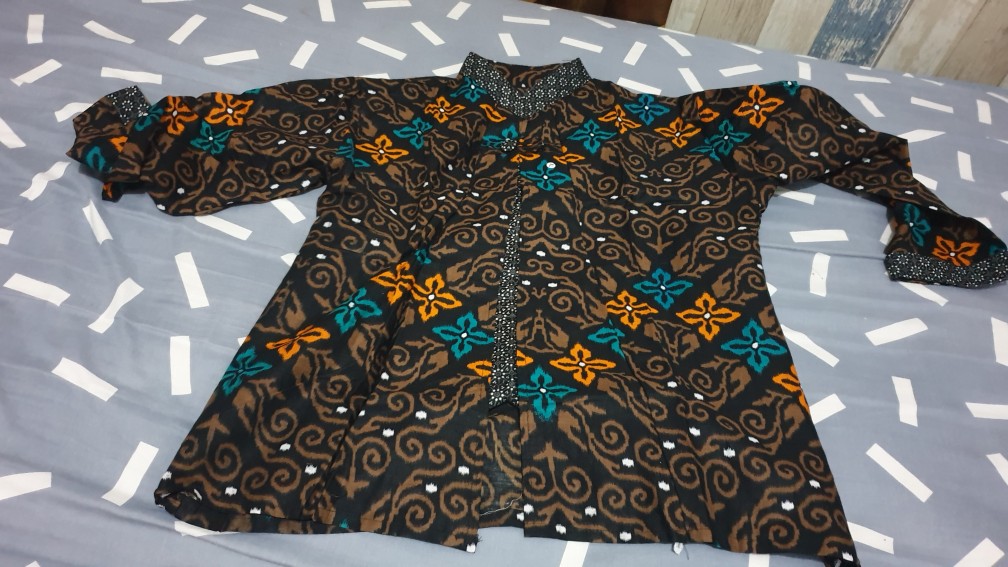 Batik Atasan Blouse Motif Terbaru Pekalongan Original Solo M L Xl Xxl Bd 110