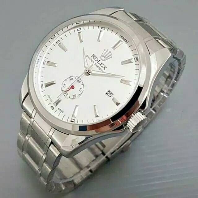 JAM TANGAN PRIA ROLEX AUTO METIC STRAP RANTAI