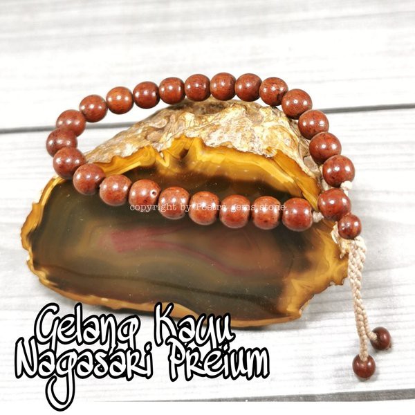 Gelang Kesehatan Kayu Nagasari Original Premium Quality