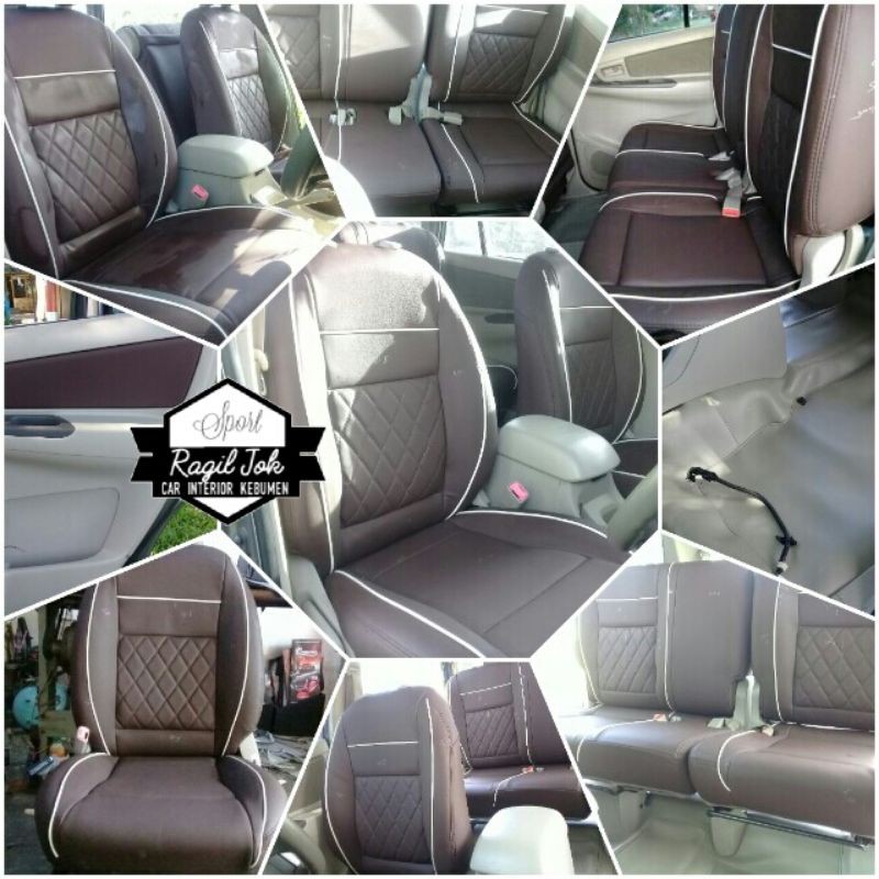 cover jok innova th 2004 - 2015 type G paten/semi paten motif wajik