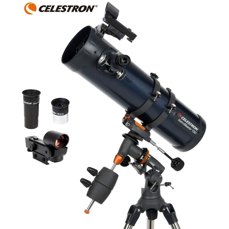 CELESTRON AstroMaster 130EQ - Teleskop Teropong Bintang - Terbaru dari CELESTRON