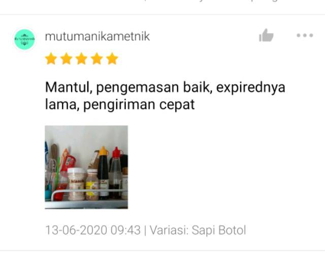 Kaldu Maseko Botol - Varian Jamur - Ayam - Sapi - Daun Kelor - Non MSG - Kaldu MPASI - Organik