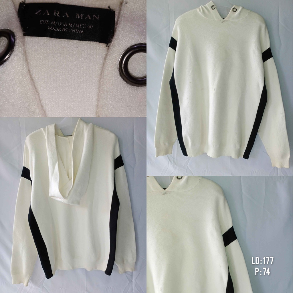 HOODIE BRAND ZARA MAN ORIGINAL/ORELOVED