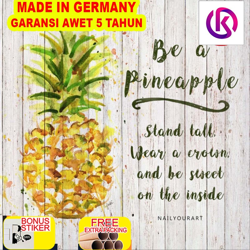 

Promo Hiasan Gantungan Dinding Rumah - PINEAPPLE - Pajangan frame Kamar