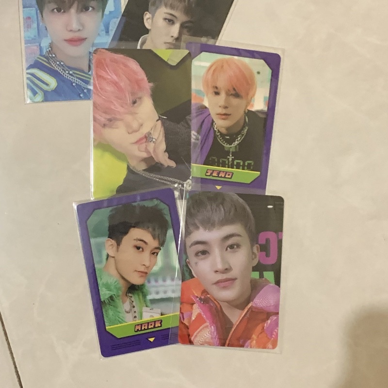 PC JENO MARK LEE GLITCH ARCADE MATCHING CARD GAME NCT DREAM PHOTOCARD GLITCH MODE MERCHANDISE