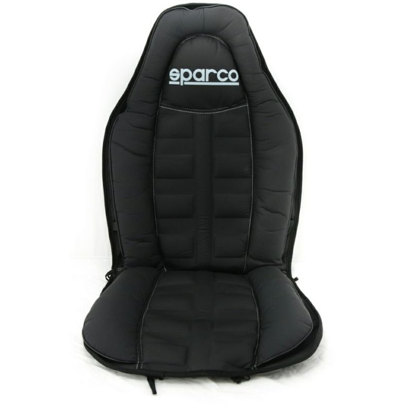Sparco Cover Jok Mobil Sporty - Hitam