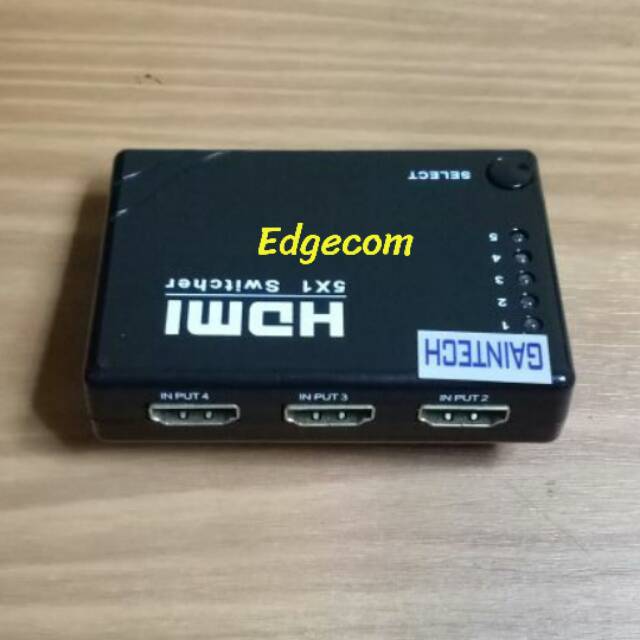 HDMI Switcher 5x1 + Remote GAINTECH